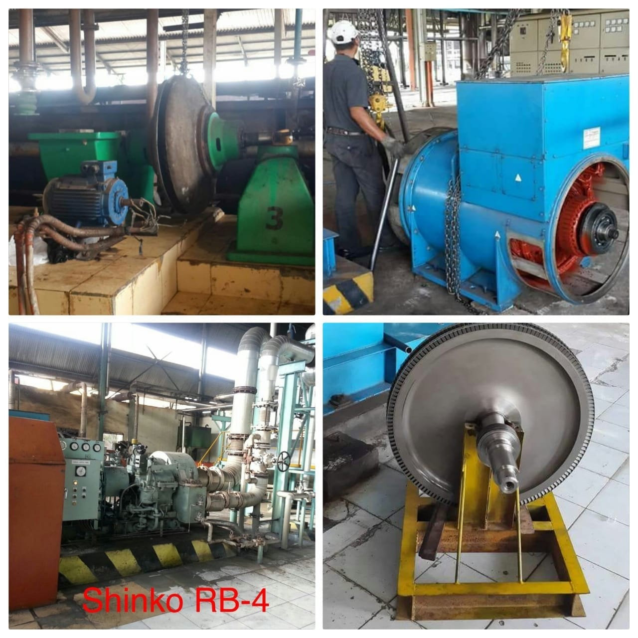 Jasa Service Turbine, Altenator dan Sludge Centrifuge