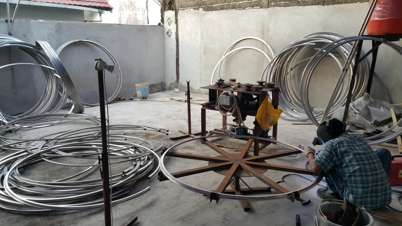 Penyambungan akhir Ring baru Vibrating Screen